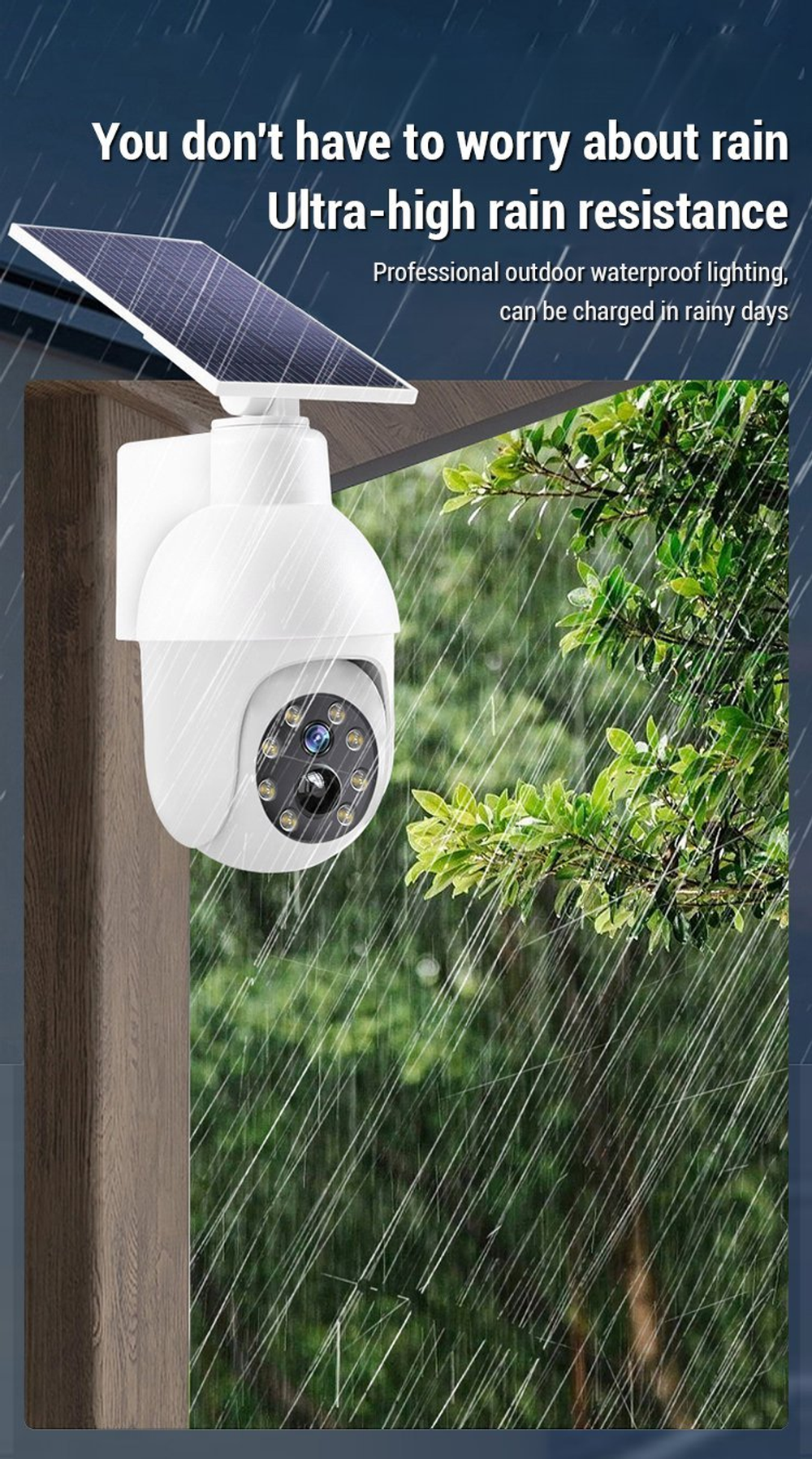 ⏰Sale 49% OFF - Solar-Powered Simulated Surveillance Camera Street Light