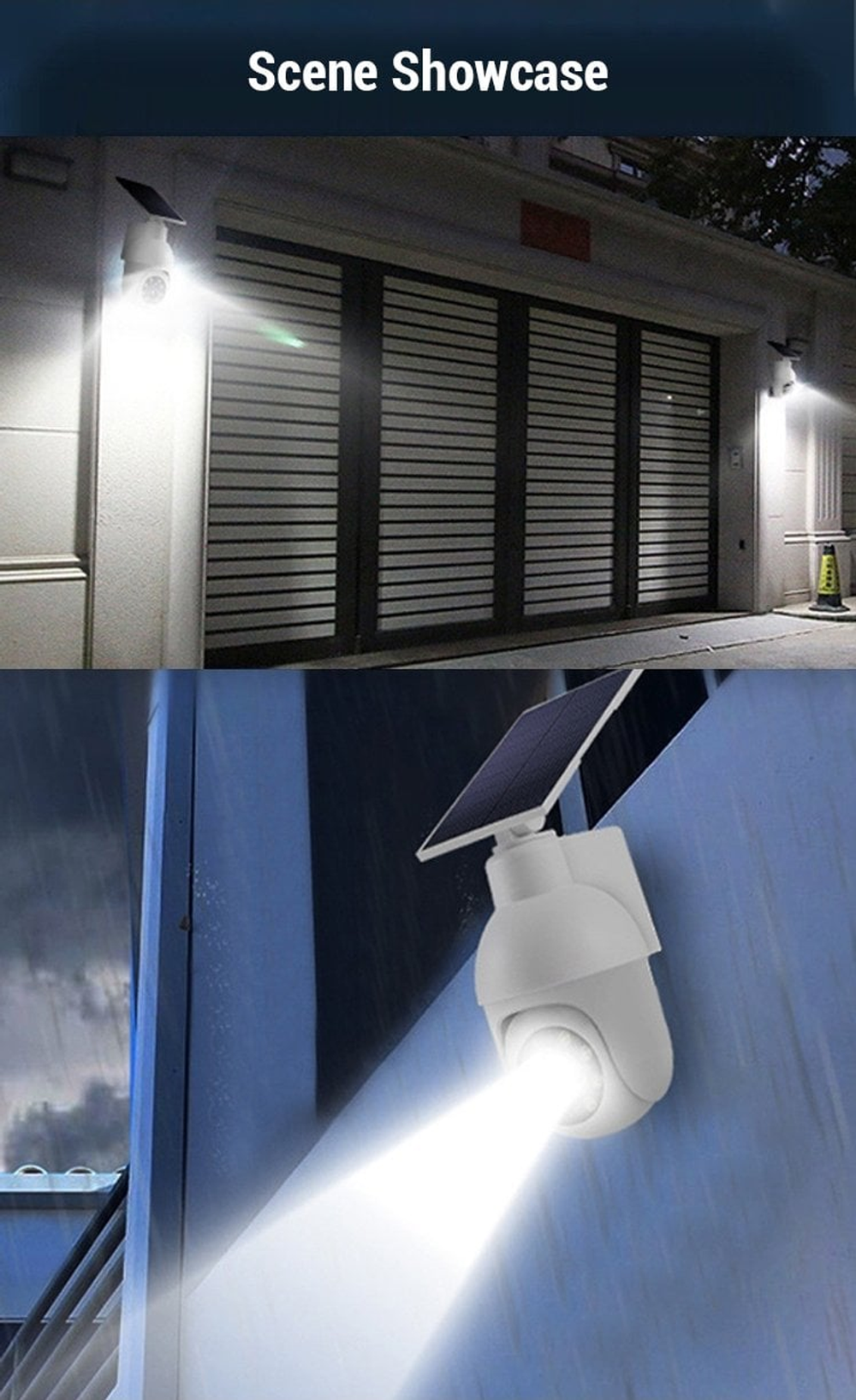 ⏰Sale 49% OFF - Solar-Powered Simulated Surveillance Camera Street Light